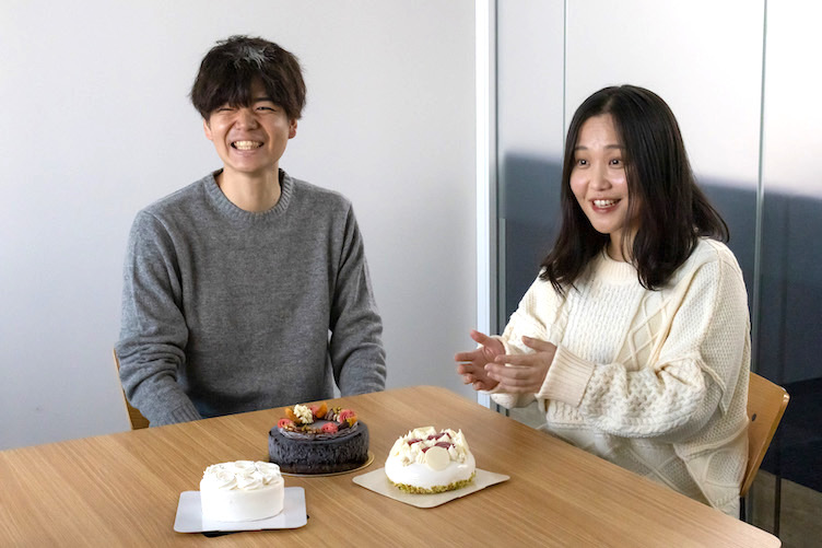 株式会社Cake.jpの高橋さんと村上さん