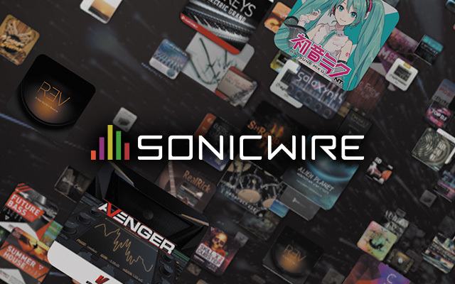 WEBサイト「SONICWIRE」のイメージ画像
