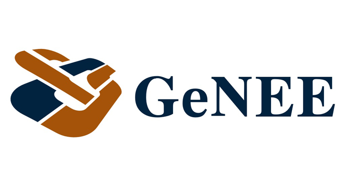 株式会社GeNEEのコーポレートロゴ