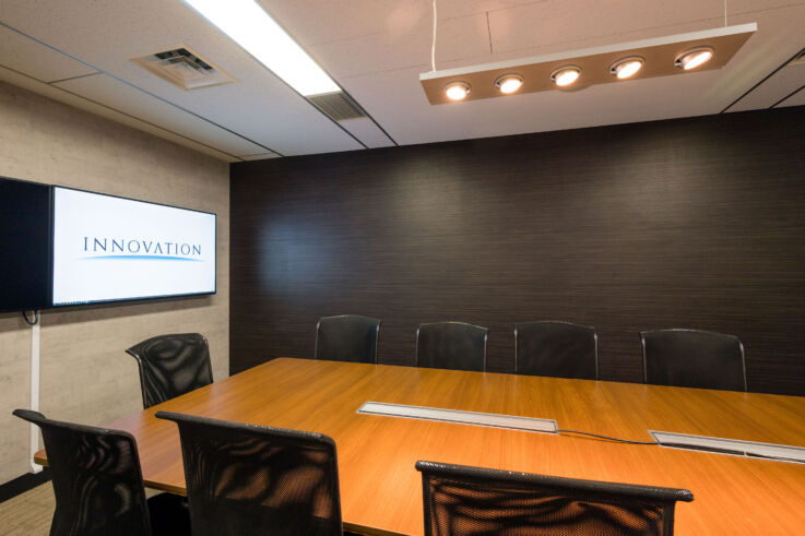 株式会社イノベーションの会議室