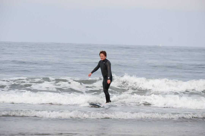 宮崎でサーフィンを楽しむPriv Tech株式会社代表取締役の中道さん