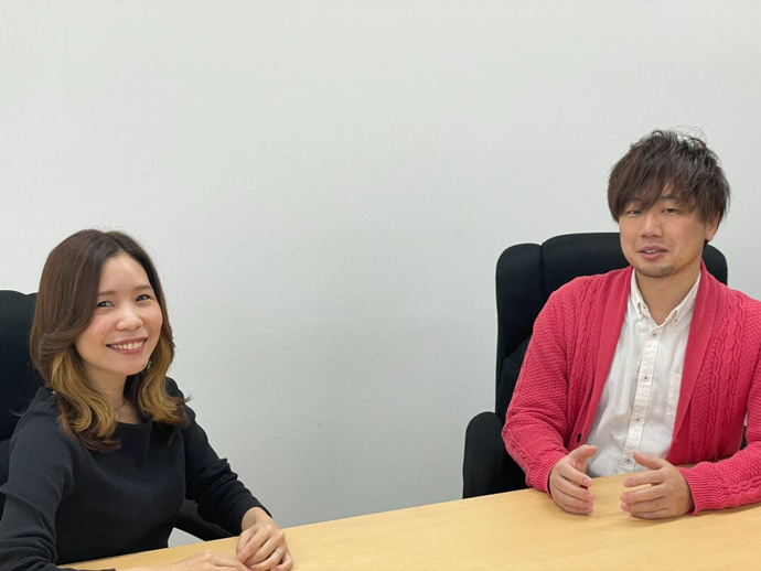 株式会社ユークスの西村さんと野津さんの写真
